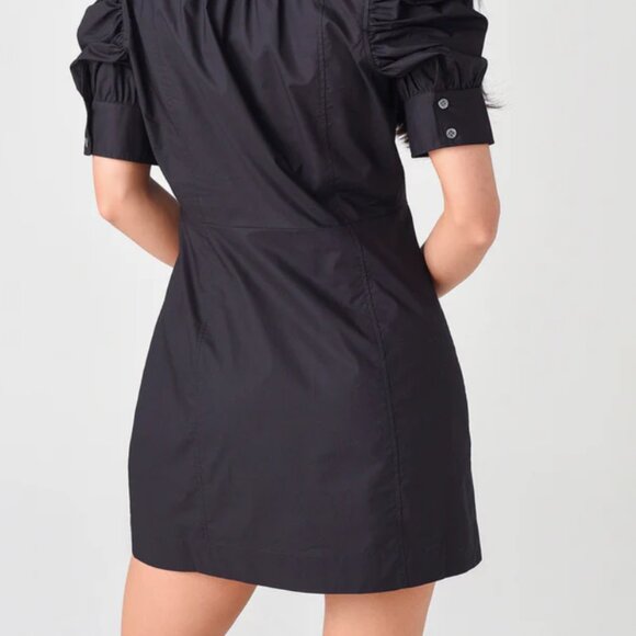 FRAME Gillian Dress in Black Size Medium - Picture 15 of 15